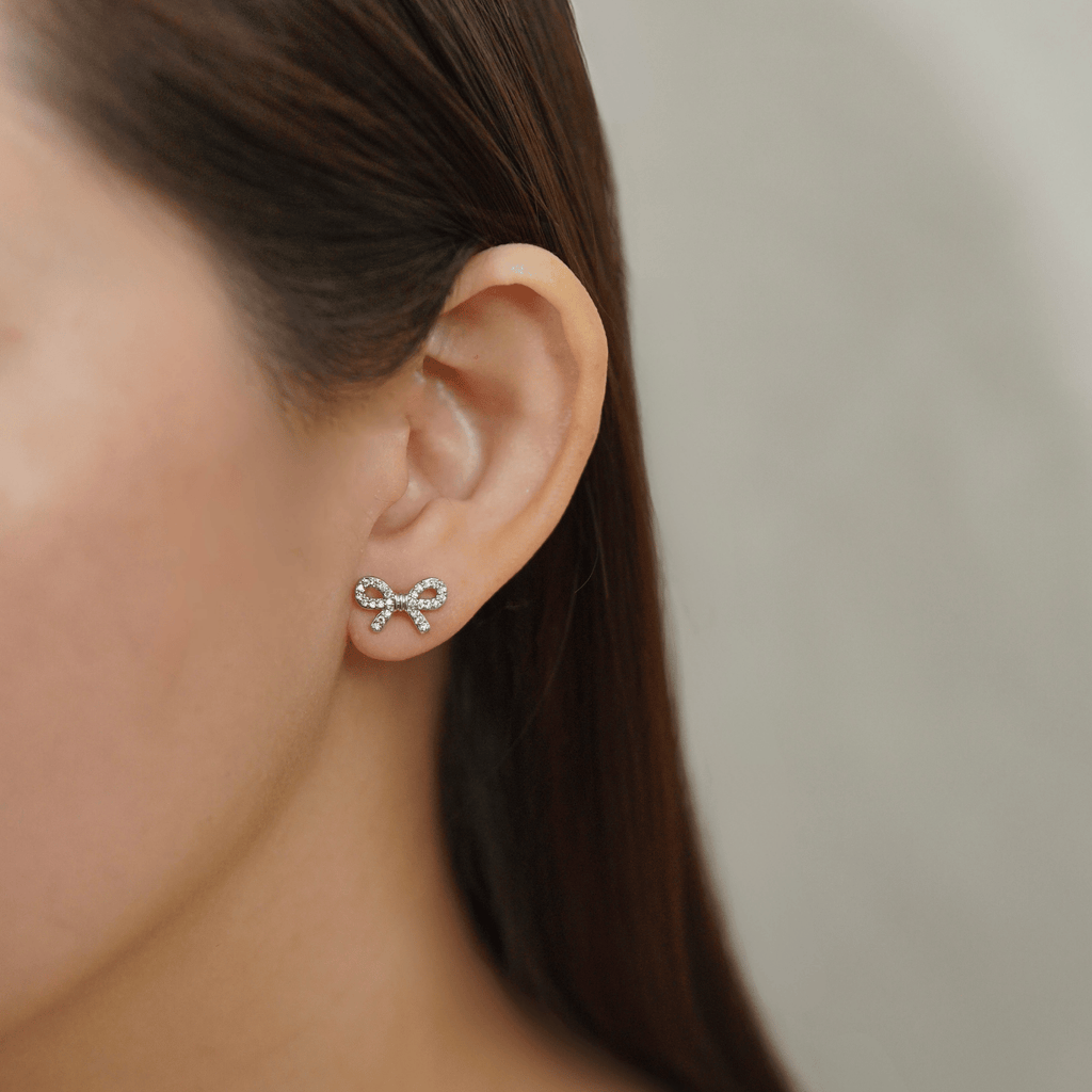 Melina Jewelry Set in Rhodium