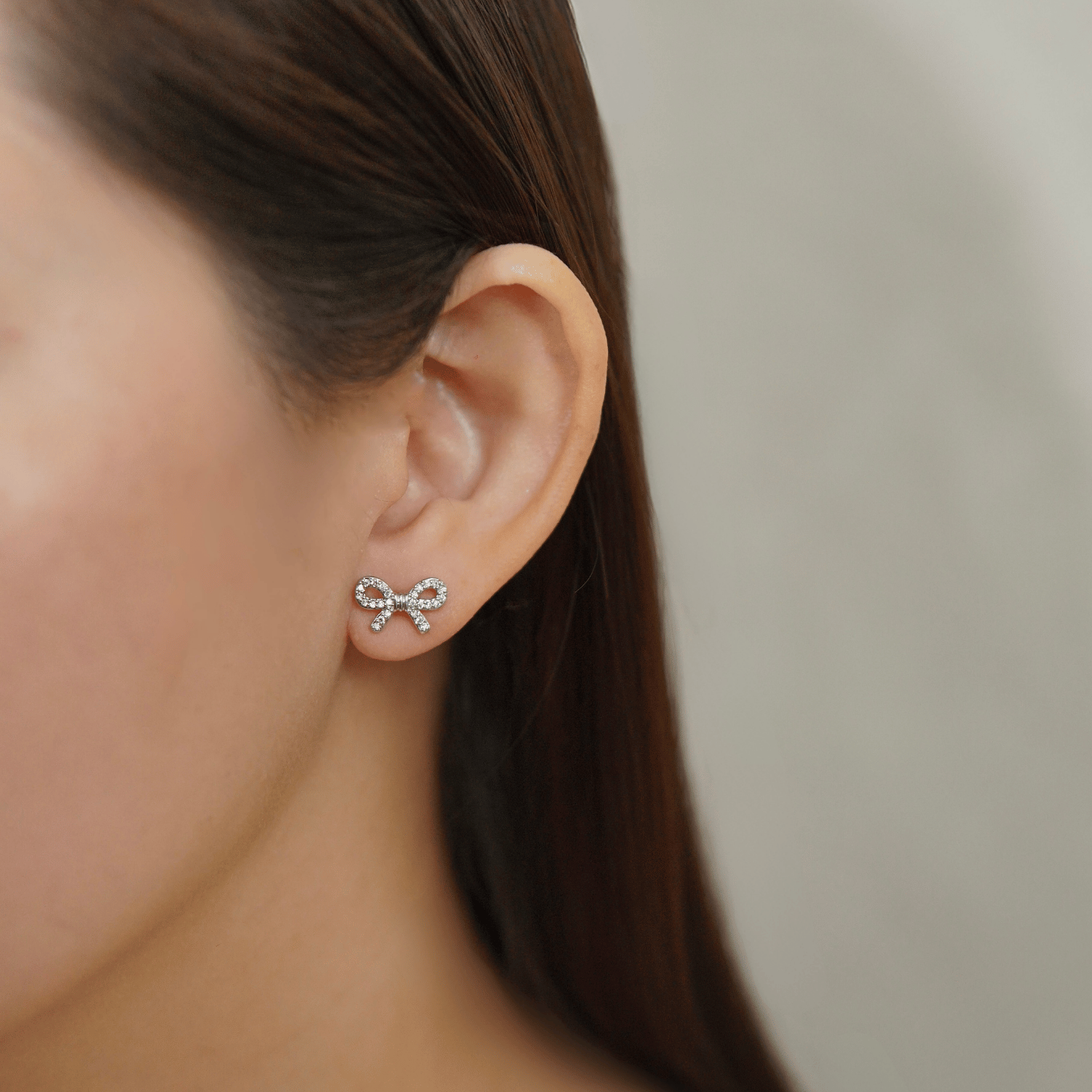 Melina Jewelry Set in Rhodium