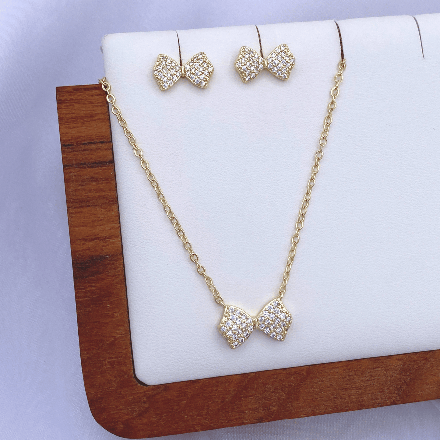 melodee jewelry set in gold