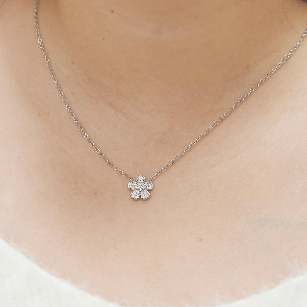 Mireille Jewelry Set in Rhodium