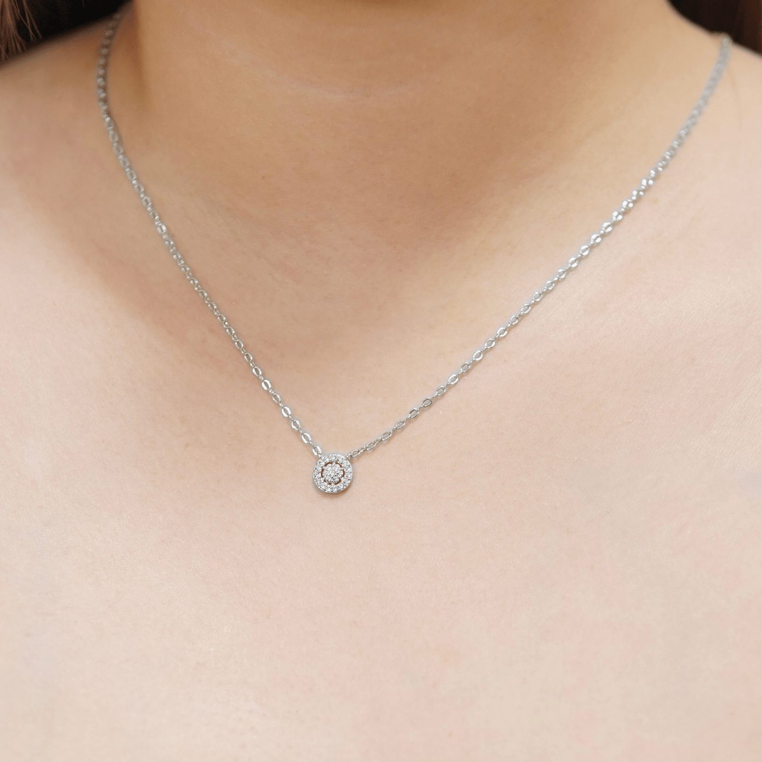 Moira Jewelry Set in Rhodium