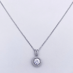 Nerida Necklace in Rhodium