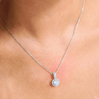 Nerida Necklace in Rhodium