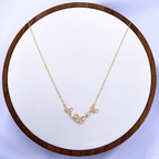 Nerina Necklace in Gold