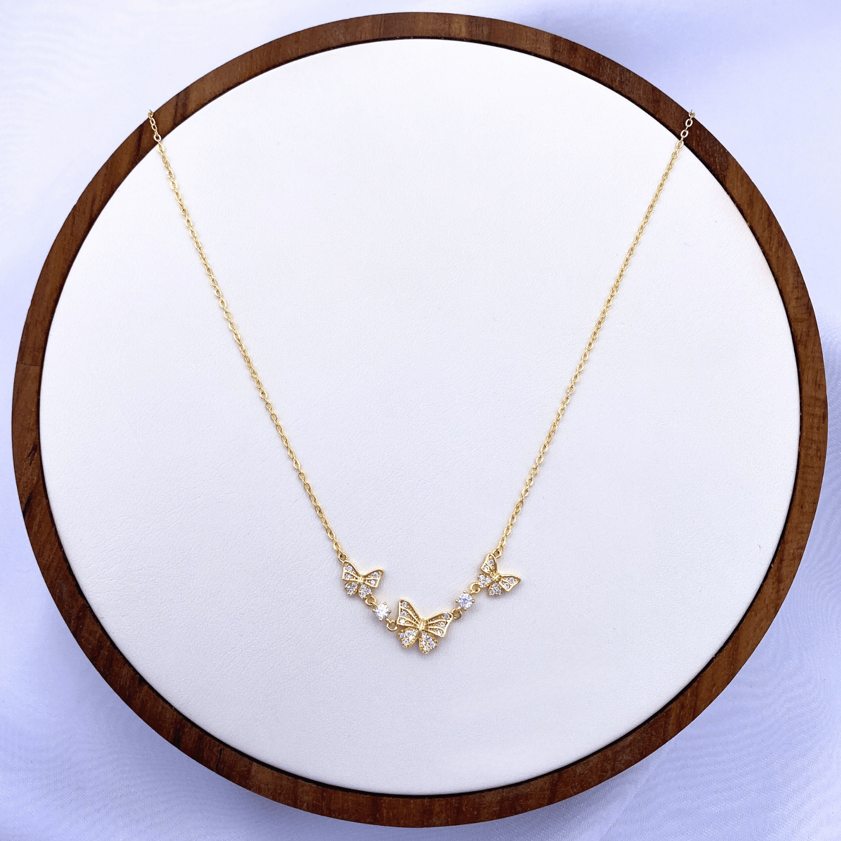 Nerina Necklace in Gold