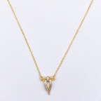 Nerine Necklace in Gold