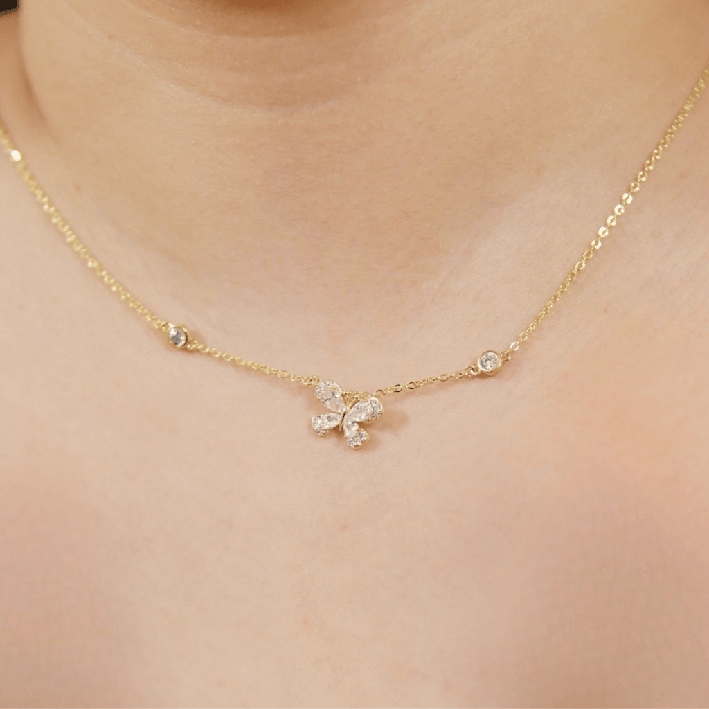 Nerissa Necklace in Gold