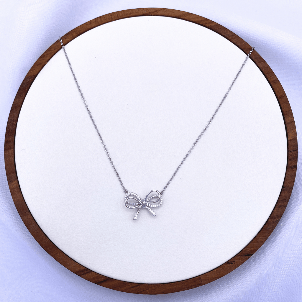 Nimue Necklace in Rhodium