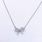 Nimue Necklace in Rhodium