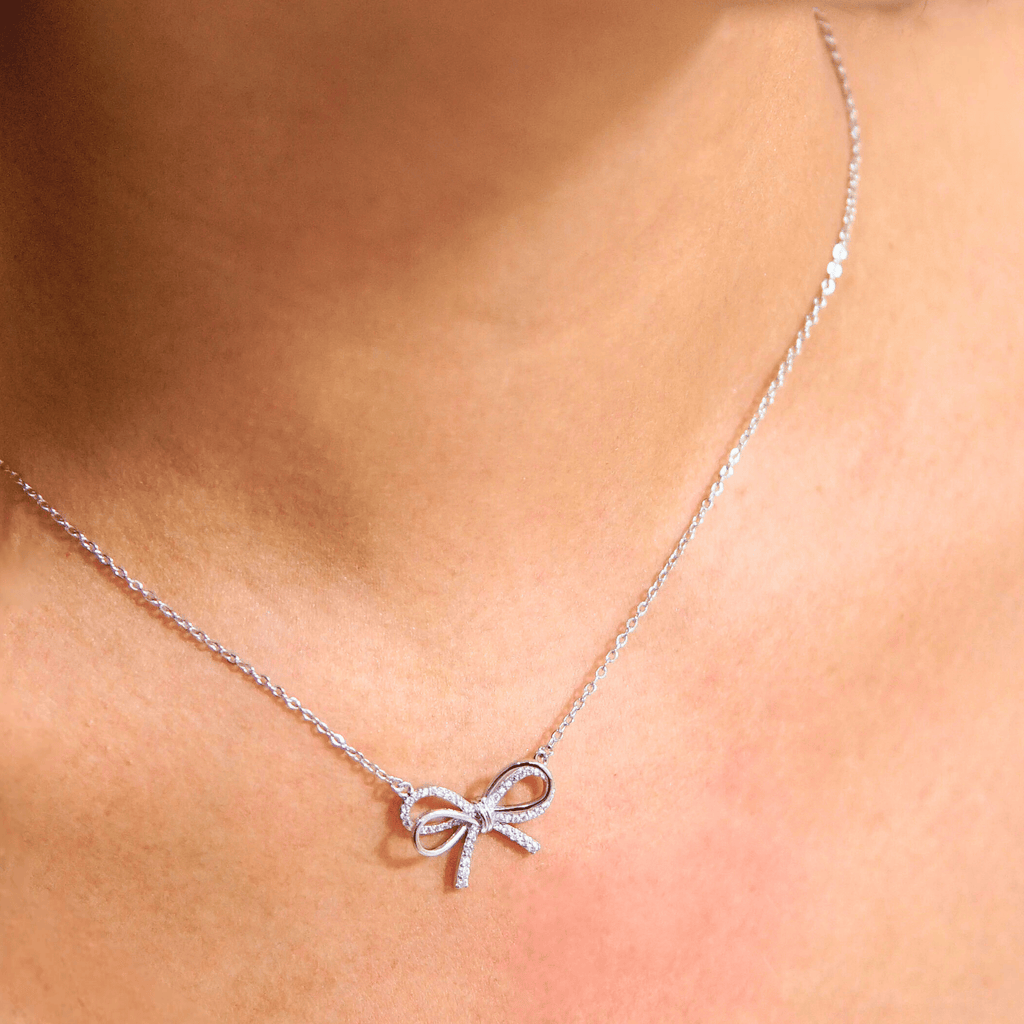 Nimue Necklace in Rhodium