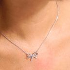 Nimue Necklace in Rhodium