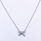 Ninaia Necklace in Rhodium