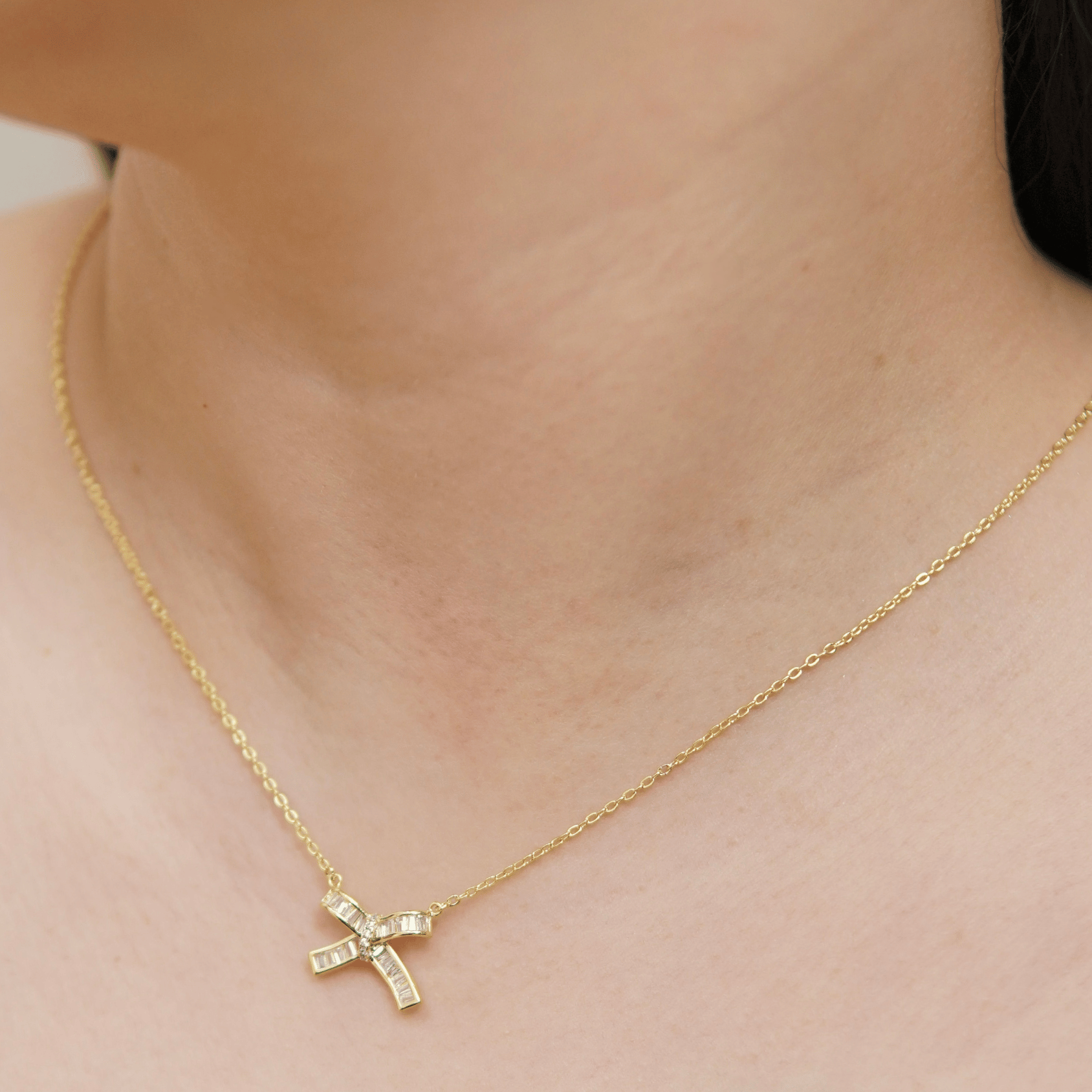 Ninaia Necklace in Gold