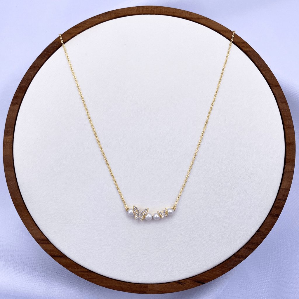 Nyssa Necklace in Gold