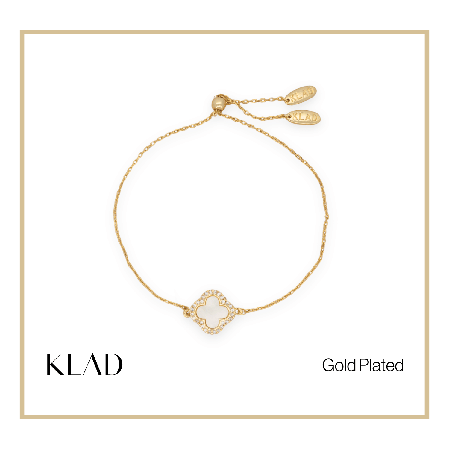 Primrose Adjustable Bracelet in Gold