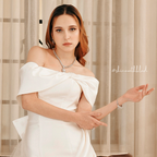 Neina Set in Rhodium