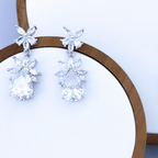 Nikki Set in Rhodium