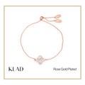 Poelin Adjustable Bracelet in Rose Gold