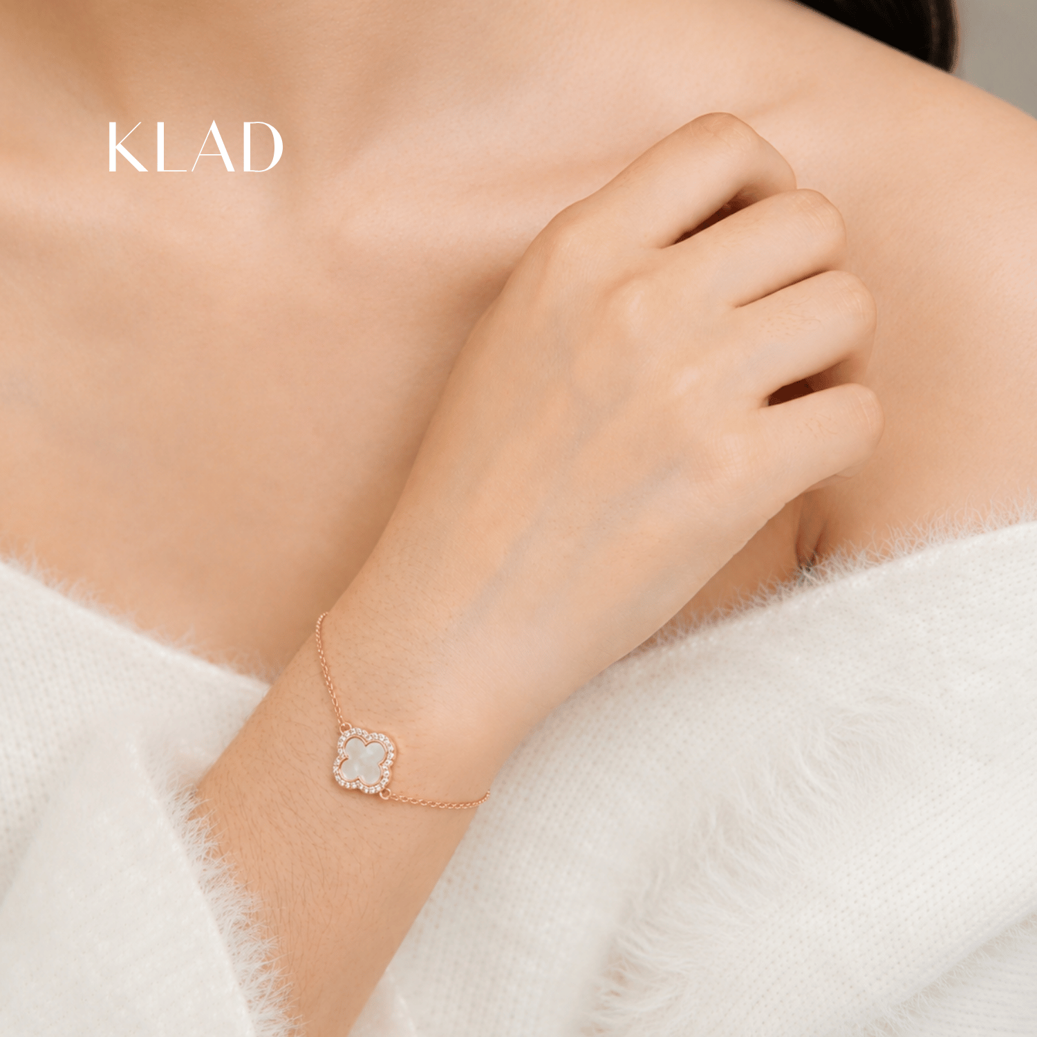 Primrose Adjustable Bracelet in Rose Gold