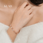 Priscilla Bracelet in Rose Gold