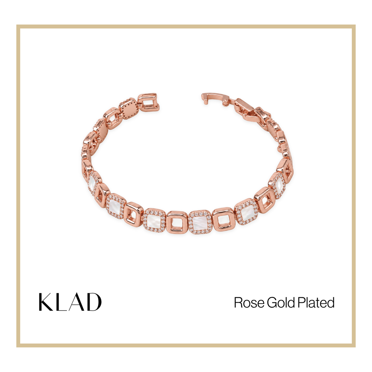 Priscilla Bracelet in Rose Gold