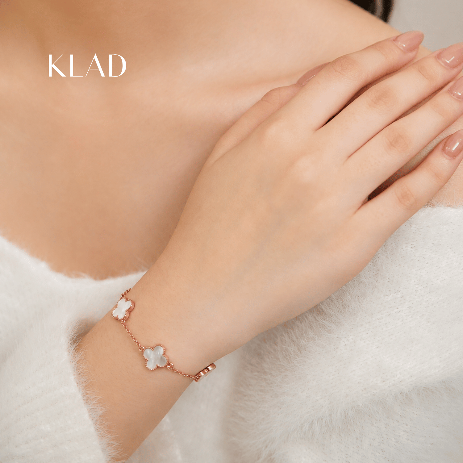 Pyra Bracelet in Rose Gold