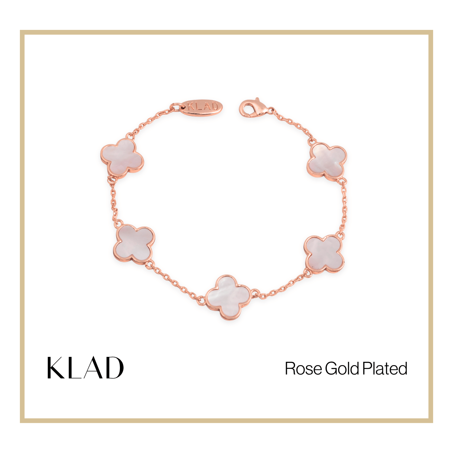Pyra Bracelet in Rose Gold