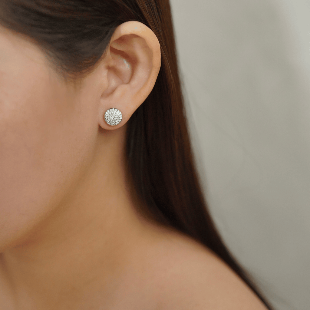 Monica Set in Rhodium