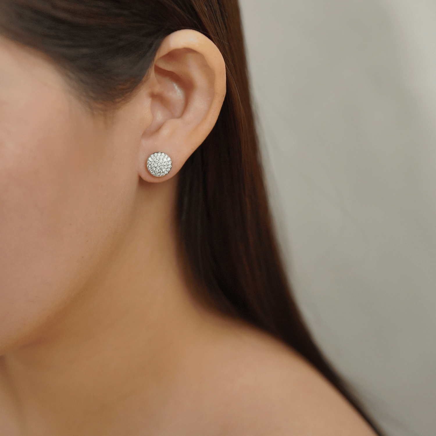 Monica Set in Rhodium