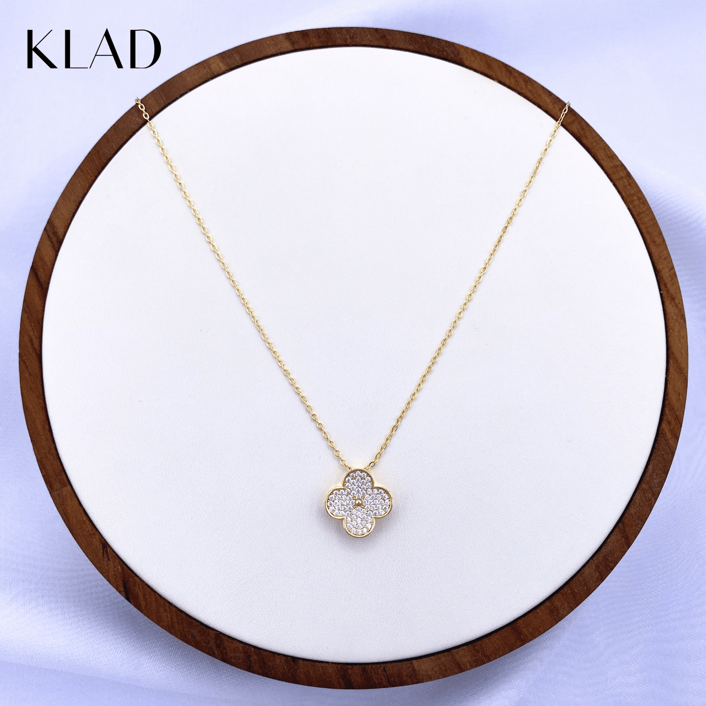 sage-b necklace in gold
