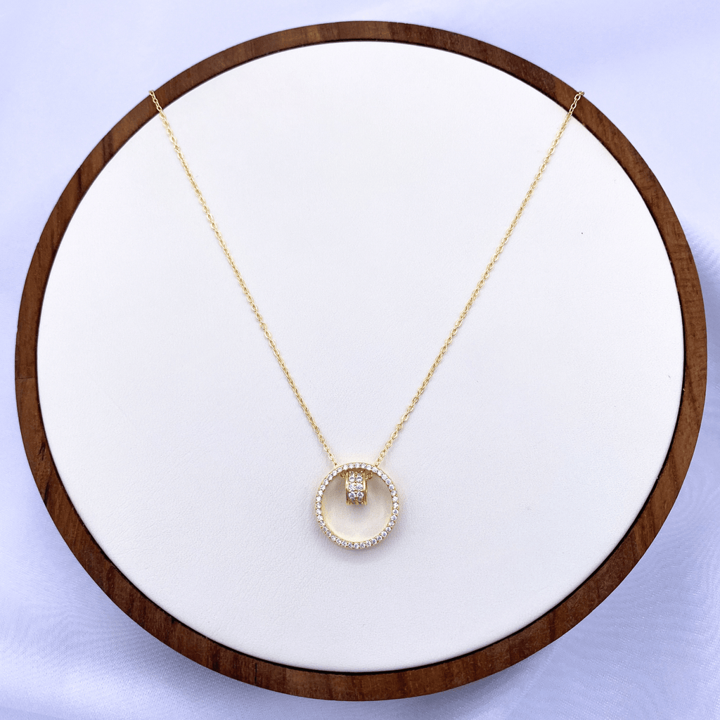 Salma-A Necklace in Gold