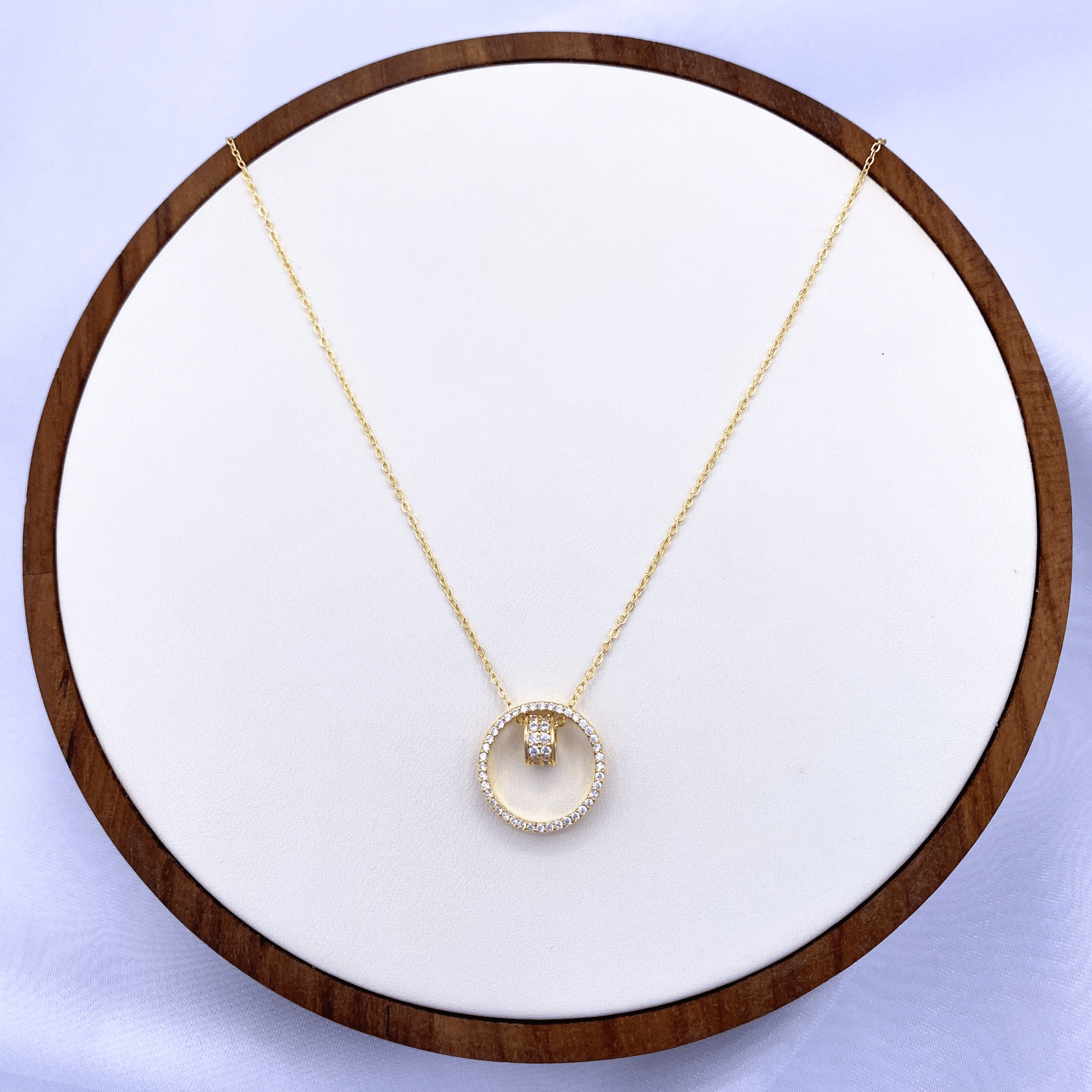 Salma-A Necklace in Gold