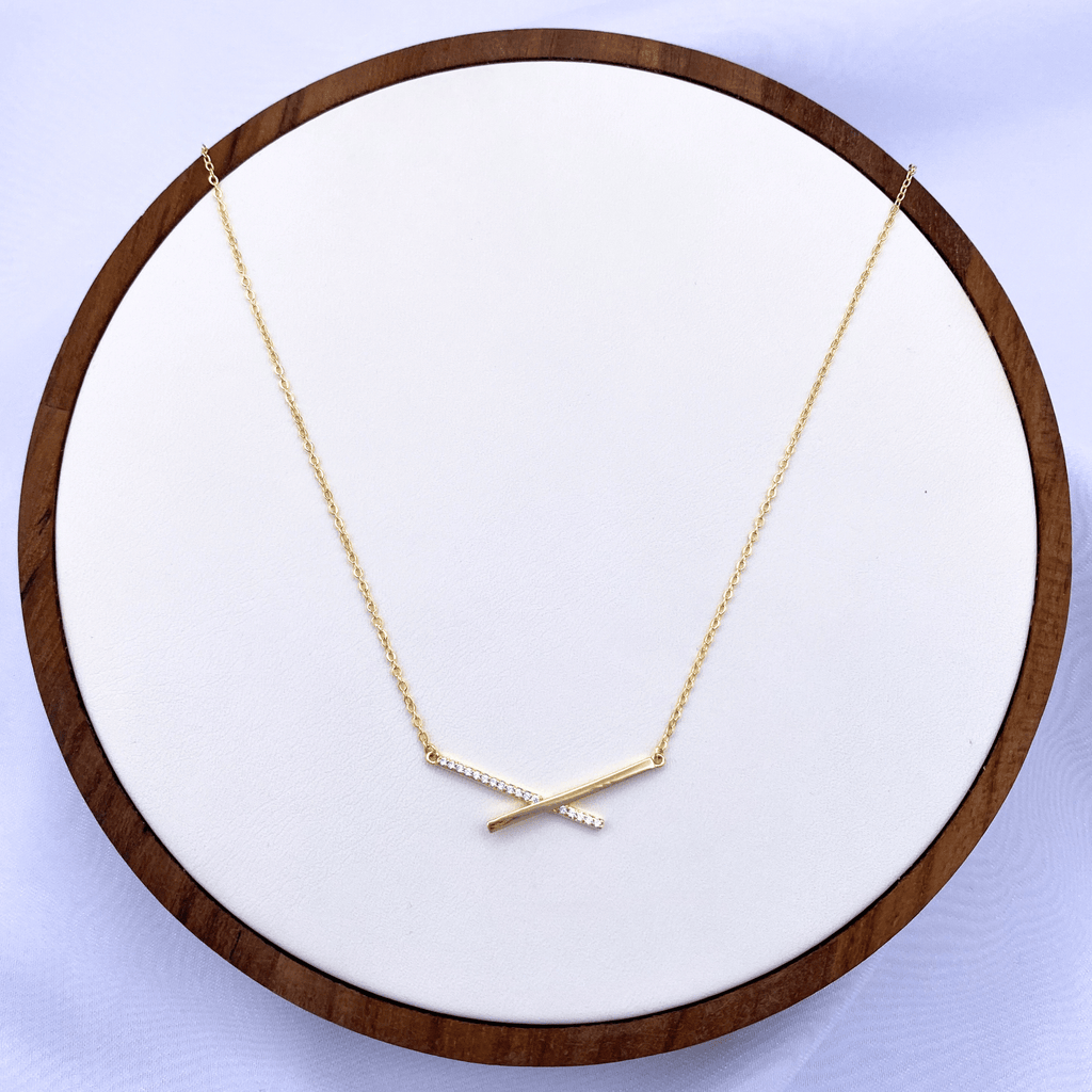 Sariyah-B Necklace in Gold