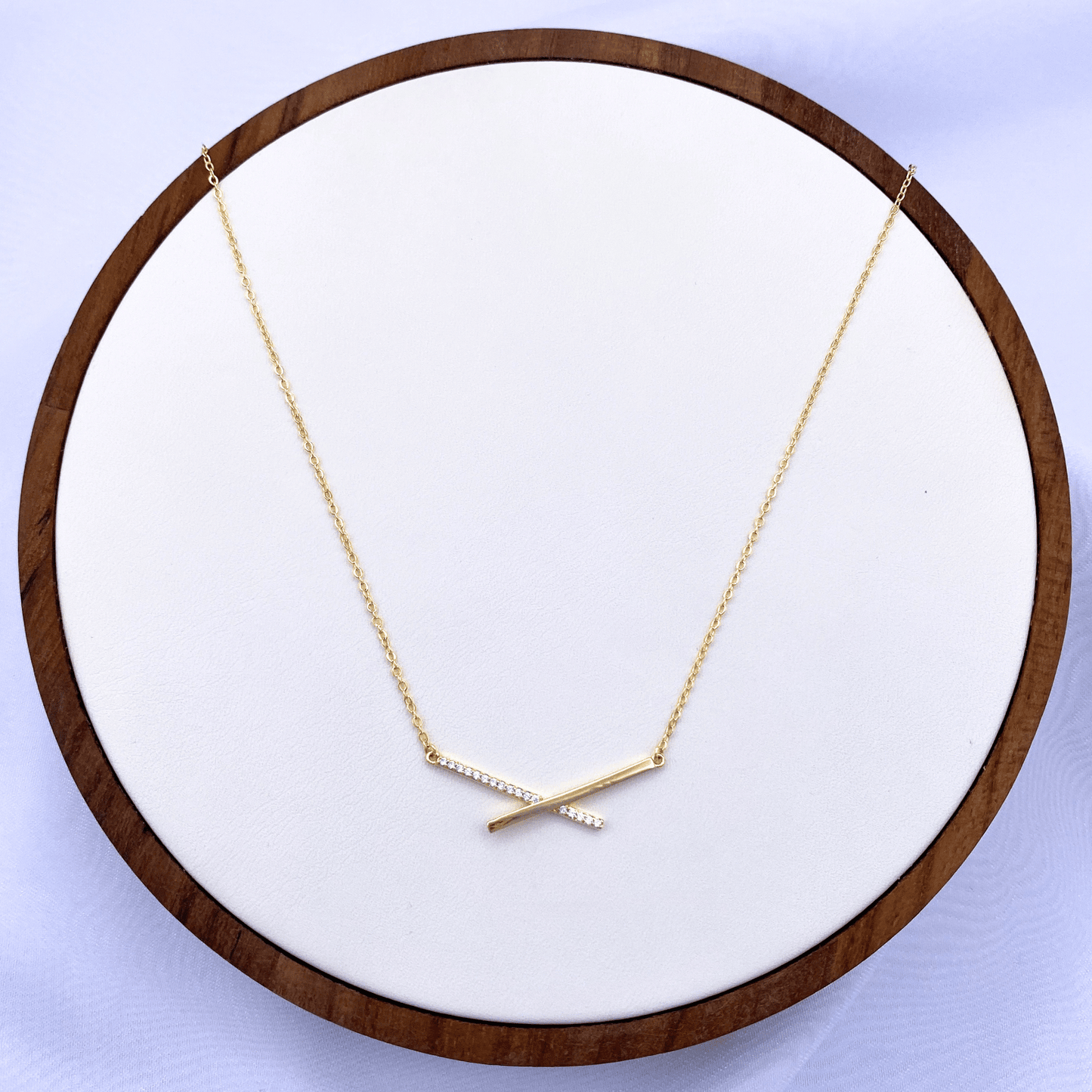 sariyah-b necklace in gold