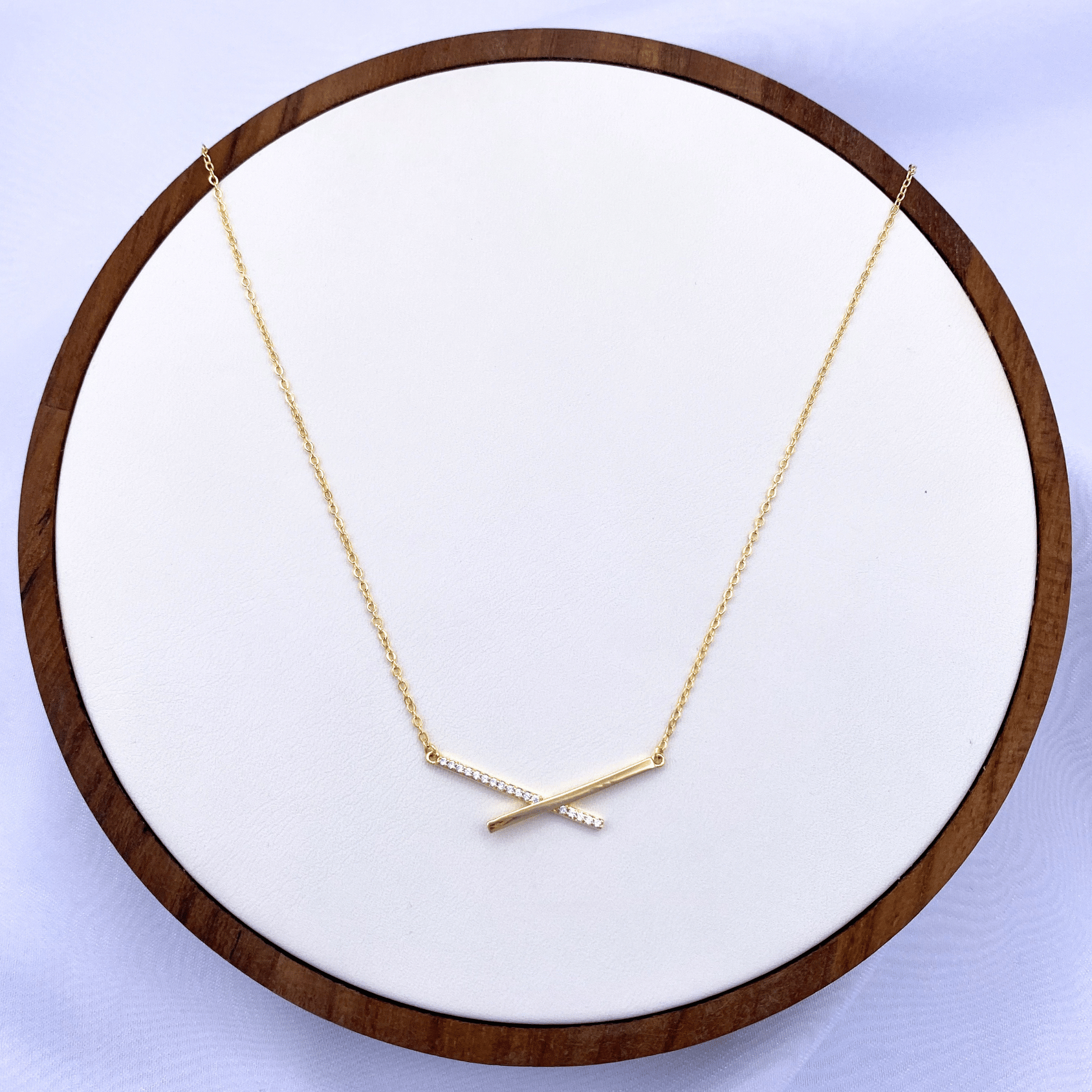 Sariyah-B Necklace in Gold