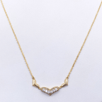 Skylar-A Necklace in Gold