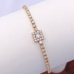 Safie Adjustable Bracelet in Gold