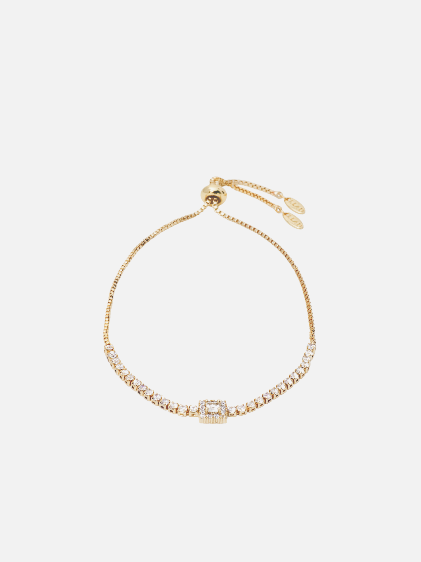 safie adjustable bracelet in gold