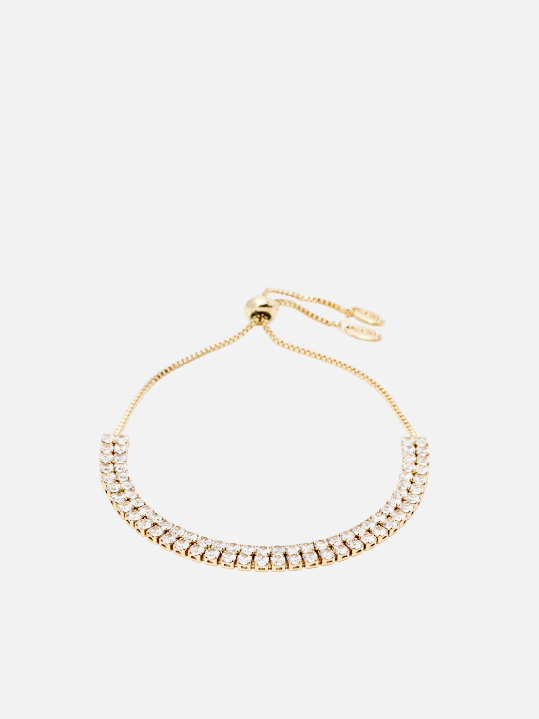 scarlett adjustable bracelet in gold