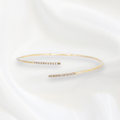 Tatiana Thin Bangles in Gold