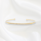 Tia Thin Bangles in Gold