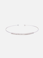 Tori Bangle in Rhodium
