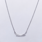 Valerie Necklace in Rhodium