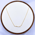 Veeka Necklace in Gold