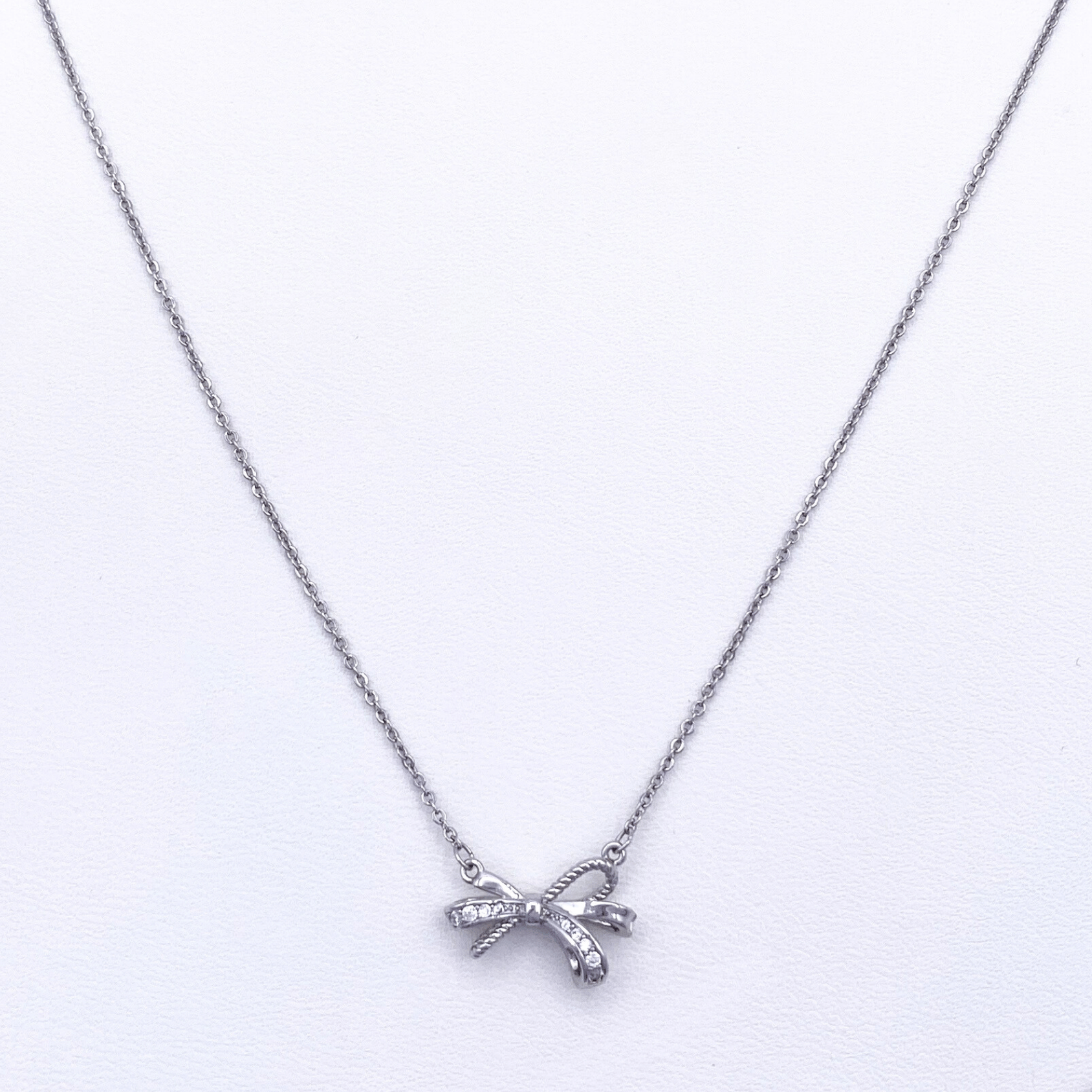 Ophira Necklace in Rhodium