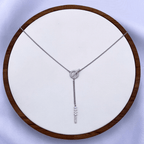 Voanne Necklace in Rhodium