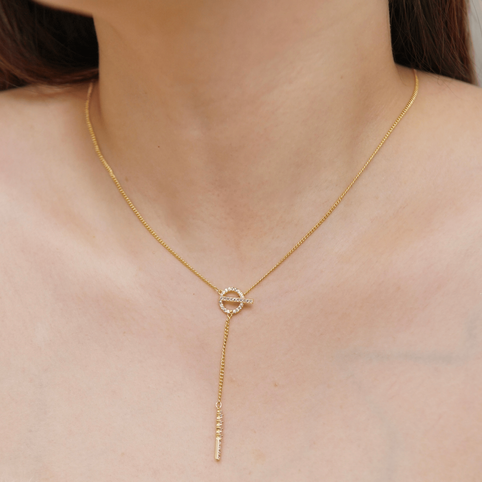 Voanne Necklace in Gold