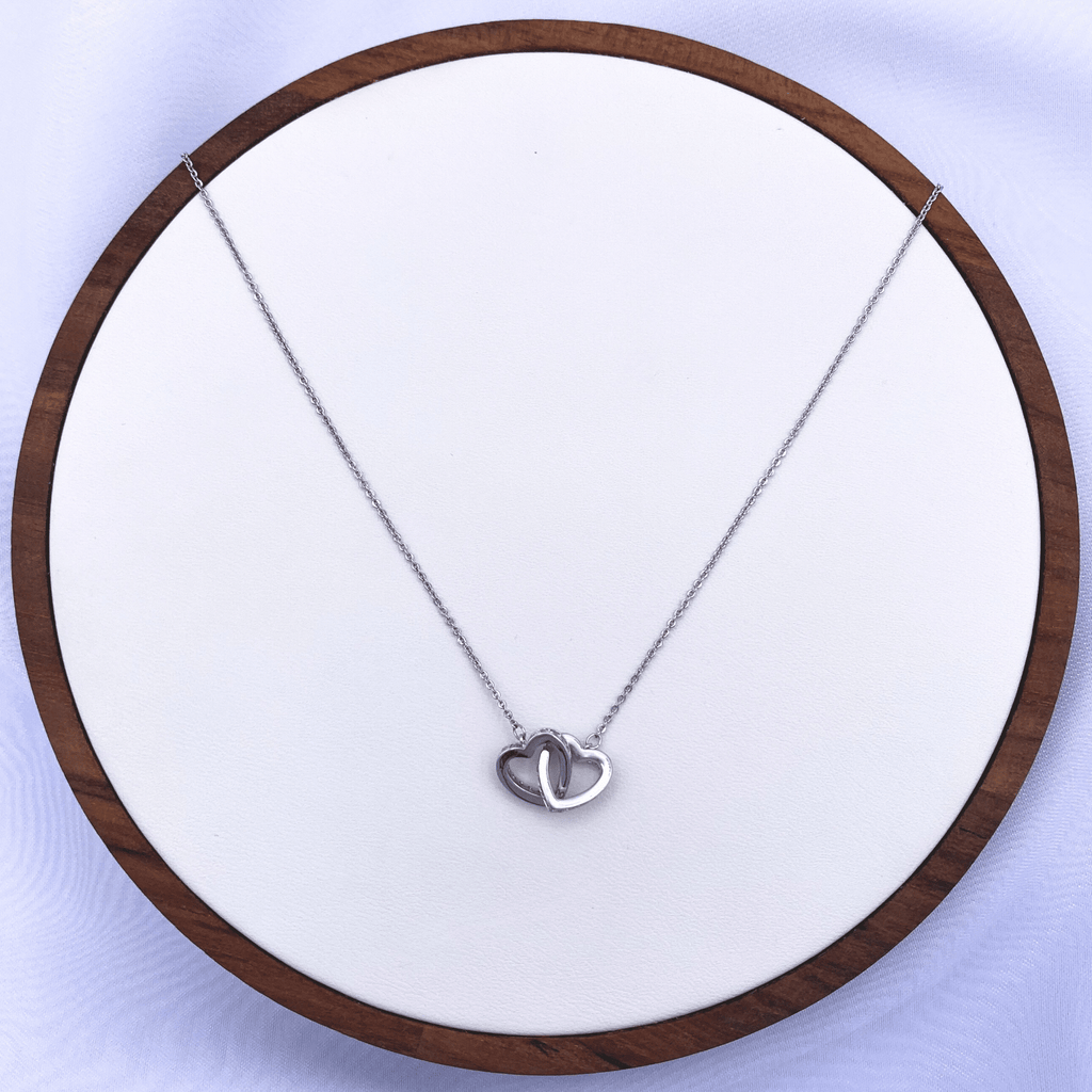 Ozella Necklace in Rhodium