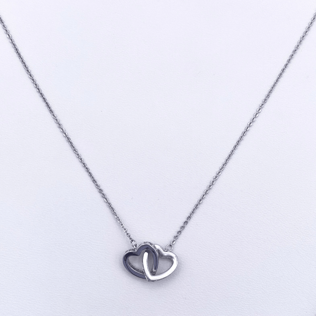 Ozella Necklace in Rhodium