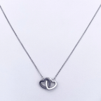 Ozella Necklace in Rhodium